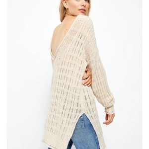 EUC Free People XS will fit XL Pretty In Pointelle